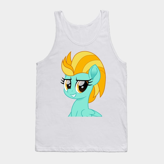 Lightning Dust portrait Tank Top by CloudyGlow